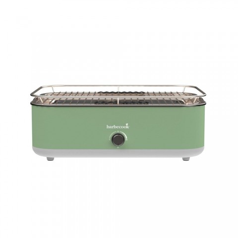 Barbecook BC ELE-1002 E-Carlo elektromos asztali grill zöld 42,5x33x16,5cm