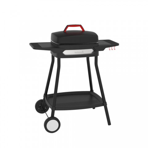 Barbecook BC ELE-4001 Alexia 5111 elektromos grill oldalsó asztal kerék fekete 84x55x97cm