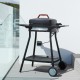 Barbecook BC ELE-4001 Alexia 5111 elektromos grill oldalsó asztal kerék fekete 84x55x97cm