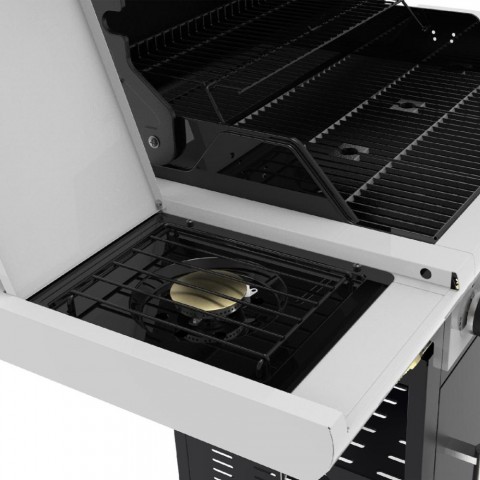Barbecook BC GAS-2003 Spring 3212 gázgrill tárolóval oldalégővel 133x57x115cm
