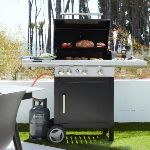 Barbecook BC GAS-2003 Spring 3212 gázgrill tárolóval oldalégővel 133x57x115cm