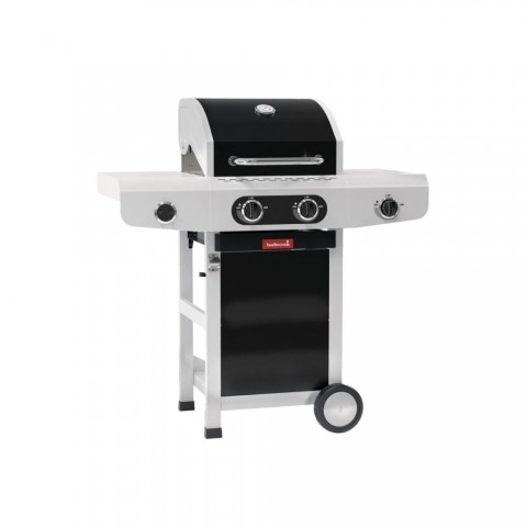 Barbecook BC GAS-2014 Siesta 210 Black Edition gázgrill oldalégővel 112x56x118cm