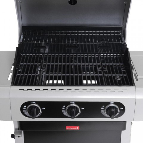 Barbecook BC GAS-2018 Siesta 310 Black Edition gázgrill oldalégővel 124x56x120cm
