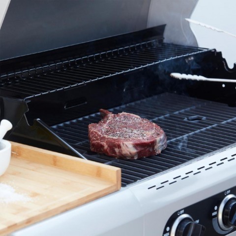 Barbecook BC GAS-2018 Siesta 310 Black Edition gázgrill oldalégővel 124x56x120cm