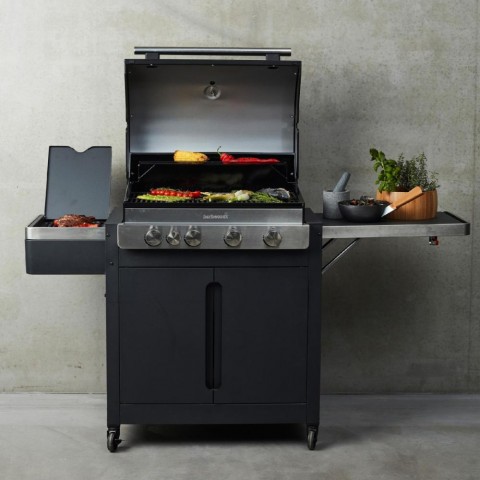 Barbecook BC GAS-2038 Stella 4311 gázgrill tárolóval infravörös oldalégővel 174x59x119cm