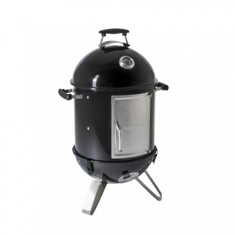 Barbecook BC SMO-5017 Oskar S zománcozott füstölő és grill fekete átmérő 40cm
