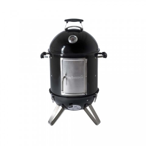 Barbecook BC SMO-5017 Oskar S zománcozott füstölő és grill fekete átmérő 40cm