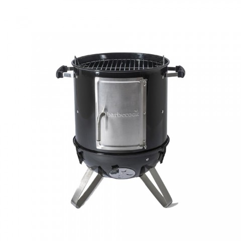 Barbecook BC SMO-5017 Oskar S zománcozott füstölő és grill fekete átmérő 40cm