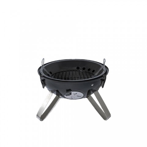 Barbecook BC SMO-5017 Oskar S zománcozott füstölő és grill fekete átmérő 40cm