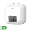 MIDEA D10 20VD1(U) elektromos vízmelegítő bojler 2000 W 10 liter zománcozott víztartály és fűtőszál mechanikus vezérlés konyhapult alá szerelhető