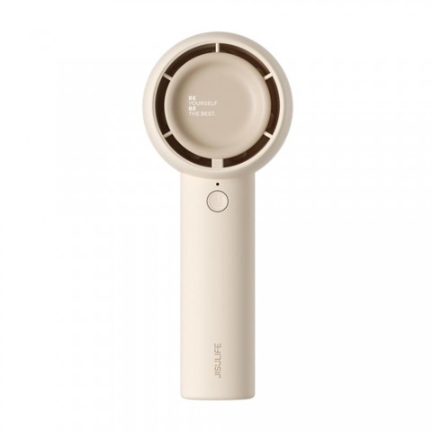 JisuLife FA42 Brown mini kézi ventilátor 2000mAh akkumulátor barna