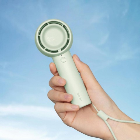 JisuLife FA42 Green mini kézi ventilátor 2000mAh akkumulátor zöld