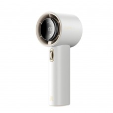 JisuLife FA53PRO White kézi ventilátor 2500mAh akkumulátor LED kijelző fehér