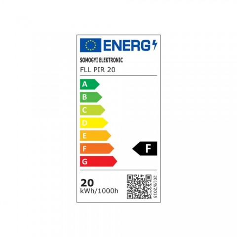 Home FLL PIR 20 LED fényvető PIR mozgásérzékelő 140° 20 W 1600 lm,