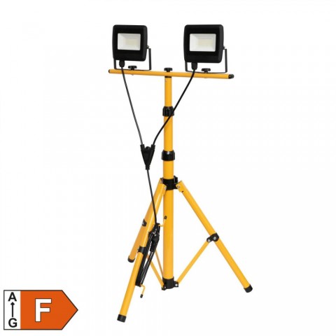 Home FLL STAND 2/30 állványos LED fényvető 0,8 1,7 m 2 x 30 W 2 x 2400 lm kül- és beltéri