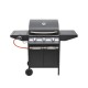 Home GRG01 gázgrill 3 főégővel 1 oldalégővel 3,2 kW teljesítmény égőnként nyomásszabályozó készlettel