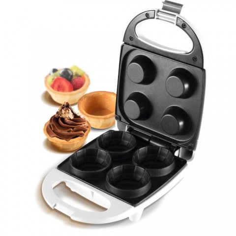 Home HG GK 04 gofrikehelysütő teljesítmény 520 W tapadásmentes sütőfelület piros jelzőfény