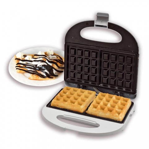 Home HG GS 21 gofrisütő teljesítmény 750 W tapadásmentes sütőfelület egyszerre két gofri készíthető