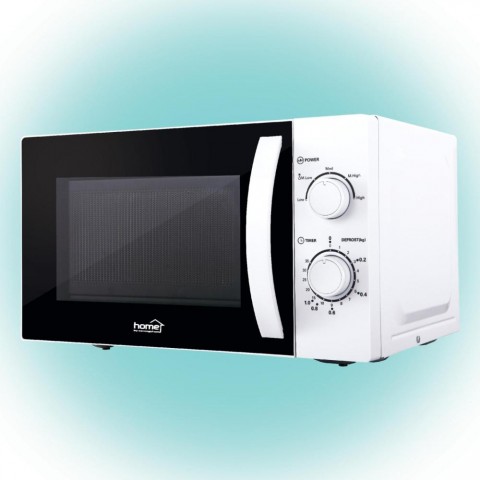 Home HG MH 21 mikrohullámú sütő 700 W 20 literes 5 fokozatban állítható teljesítmény fehér