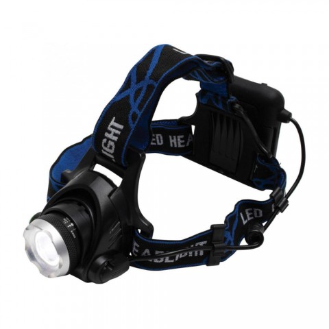 Home HLM 4 LED fejlámpa fém 800 lm 3 funkció fókuszálható