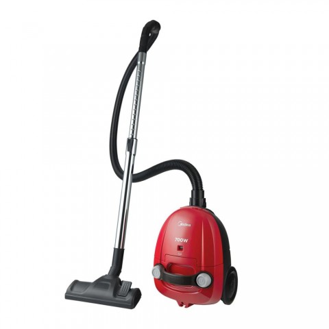 MIDEA MBO1PLRE porzsákos porszívó 700 W kompakt és könnyű 1,5 literes porzsák 5 m tápvezeték