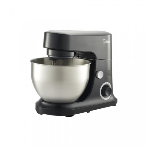 Midea MJ KM6001W konyhai robotgép 600 W ABS burkolat 4 literes rozsdamentes keverőtál antracit