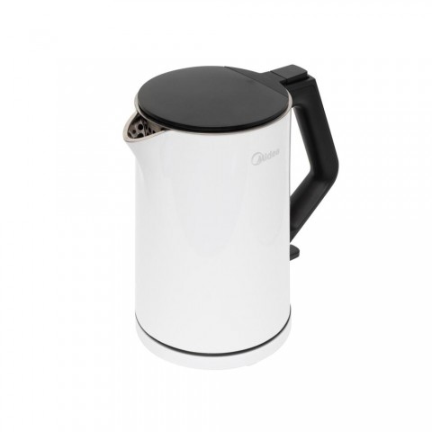 Midea MK 15H01A vízforraló max. 2200 W 1,5 L duplafalú fehér-fekete