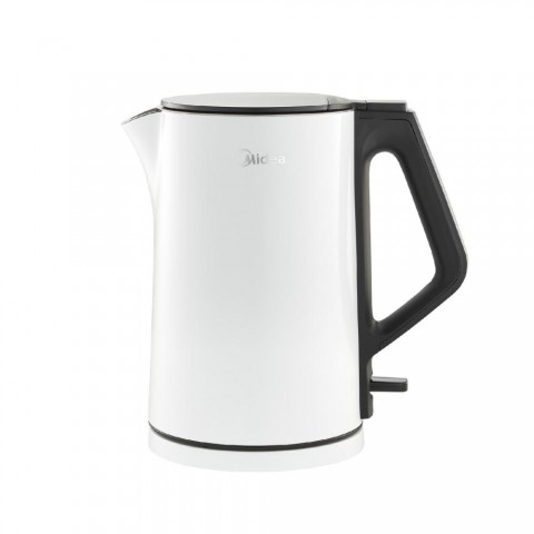 Midea MK 15H01A vízforraló max. 2200 W 1,5 L duplafalú fehér-fekete