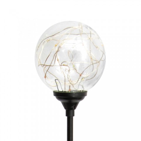 Home MX 623 napelemes kerti lámpa 20 microLED üveg időjárásálló automatikus színes Home MX 623 napelemes kerti lámpa 20 microLED üveg időjárásálló automatikus színes