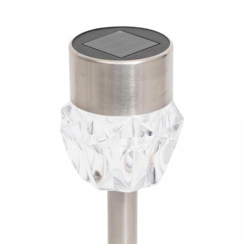 Home MX 809 napelemes kerti lámpa 1 db LED fém időjárásálló automatikus hidegfehér