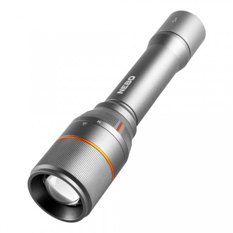 NEBO NEB FLT-0021-G Davinci 3500 zseblámpa 3500 lm - 70 lm 4 funkció IP67 3x zoom PowerBank funkció 4500 mAh