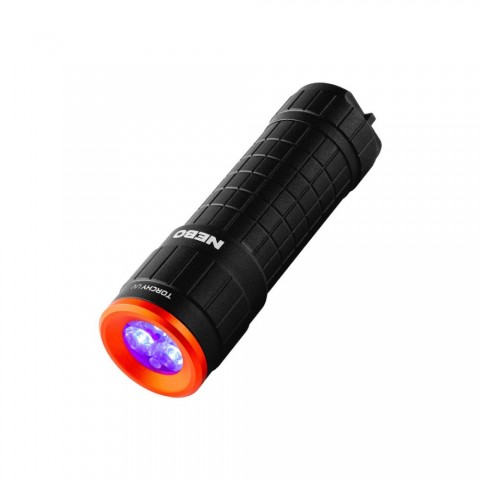 NEBO NEB FLT-1061-G TORCHY UV lámpa Dual UV-A technológia 2 féle világítási mód alumínium kialakítás IPX4