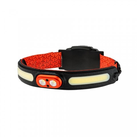 NEBO NEB HLP-0021-G CURVBEAM 600 FLEX fejlámpa 600 lumen 1100mAh COB LED IPX4 180°-os világítás