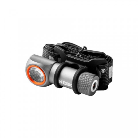 NEBO NEB HLP-1008-G EINSTEIN 600+ fejlámpa 600 lm - 60 lm 90 m 4 funkció IPX6 USB-C