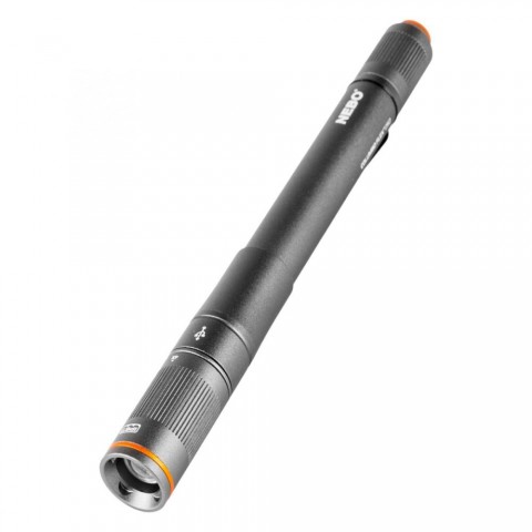 NEBO NEB POC-0008-G Columbo 250 Flex zseblámpa 250 lm - 30 lm Flex Power 3 üzemmód 4x zoom IP67 750 mAh