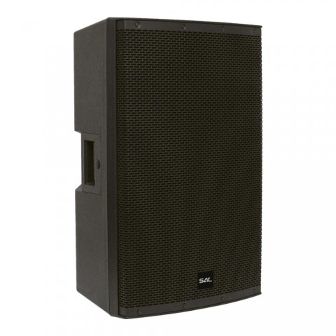 SAL PAP43BT professzionális hangdoboz 38cm mélysugárzó ma. 1200 W aktív zenekari hangdoboz Bluetooth MP3 USB SD multimédia lejátszó digitális kijelző