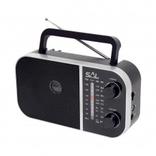 SAL RPR 8 táskarádió AC/DC 3 sávos AM FM-SW rádió AUX