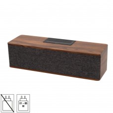 SAL RRT7 sztereó retro hangszóró vezeték nélküli 2x5W FM rádió Bluetooth beépített akkumulátor