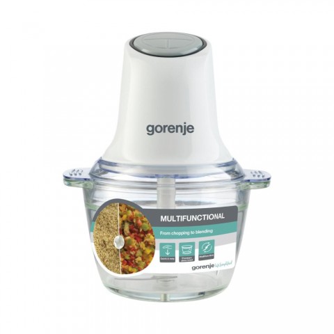 Gorenje S501GW aprító 500 W kettős acél pengerendszer mérőskálázott kehely fehér Gorenje S501GW aprító 500 W kettős acél pengerendszer mérőskálázott kehely fehér