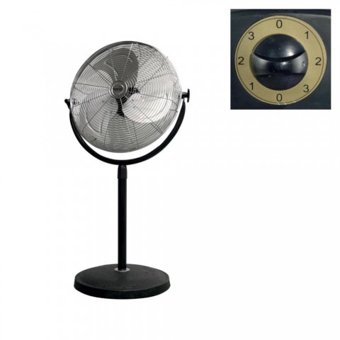 Home SFI 45 álló fém ventilátor 100 W 3 fokozat 45 cm es lapátátmérő állítható fejdőlésszög fém lapát