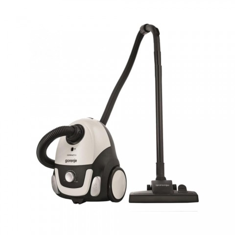 Gorenje VCEA11CXWII porzsákos porszívó 750 W 2 literes porzsák HEPA szűrő kábelfelcsévélés parkoló pozíció fehér