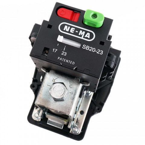 Ne-Ma Italy Nyomáskapcsoló nagy kompresszorokhoz 1/4" 400V 4 6A Ne-Ma ET24V4/6-1/4 Made In Italy