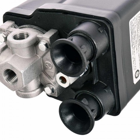 Ne-Ma Italy Nyomáskapcsoló nagy kompresszorokhoz 1/4" 400V 4 6A Ne-Ma ET24V4/6-1/4 Made In Italy
