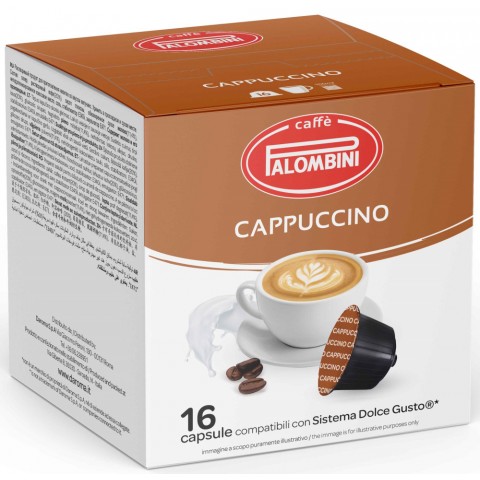 Palombini DOLCE GUSTO CAPPUCCINO kávé kapszula 16db os