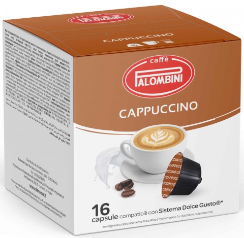 Palombini DOLCE GUSTO CAPPUCCINO kávé kapszula 16db os