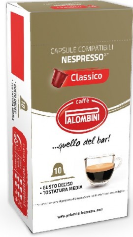 Palombini Nespresso 10 os kapszula Classico Palombini Nespresso 10 os kapszula Classico