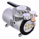 Technic AS26 Membrános vákuumszivattyú 50 dB zajszint 68 l/perc teljesítmény 