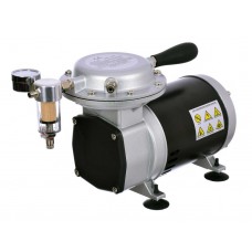 Technic AS29 Membrános vákuumszivattyú 600mHg 135l/perc bemeneti szűrővel/vízleválasztóval vákuummérővel 