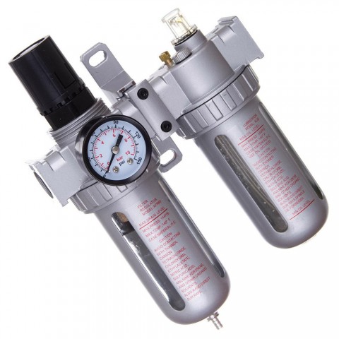 Technic Légszűrő redukátor + kenőanyag afrl804 1/2 "5 mikron Technic Légszűrő redukátor + kenőanyag afrl804 1/2 "5 mikron