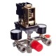Technic PL 400 Nyomáskapcsoló nyomásszabályzóval és 2 db nyomásmérővel 400V 1/2" 